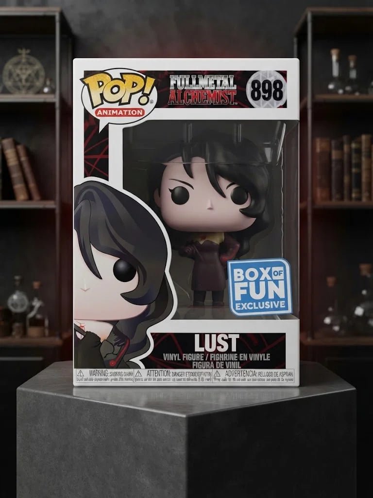 Funko Pop! Animation: Fullmetal Alchemist – Lust #898 BOX OF FUN EXCLUSIVE by Speedy Comics on MYNTED