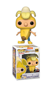 Funko POP! Animation: Hey Arnold! - Banana Arnold 520, Gamestop Exclusive by POPs N Collectibles on MYNTED