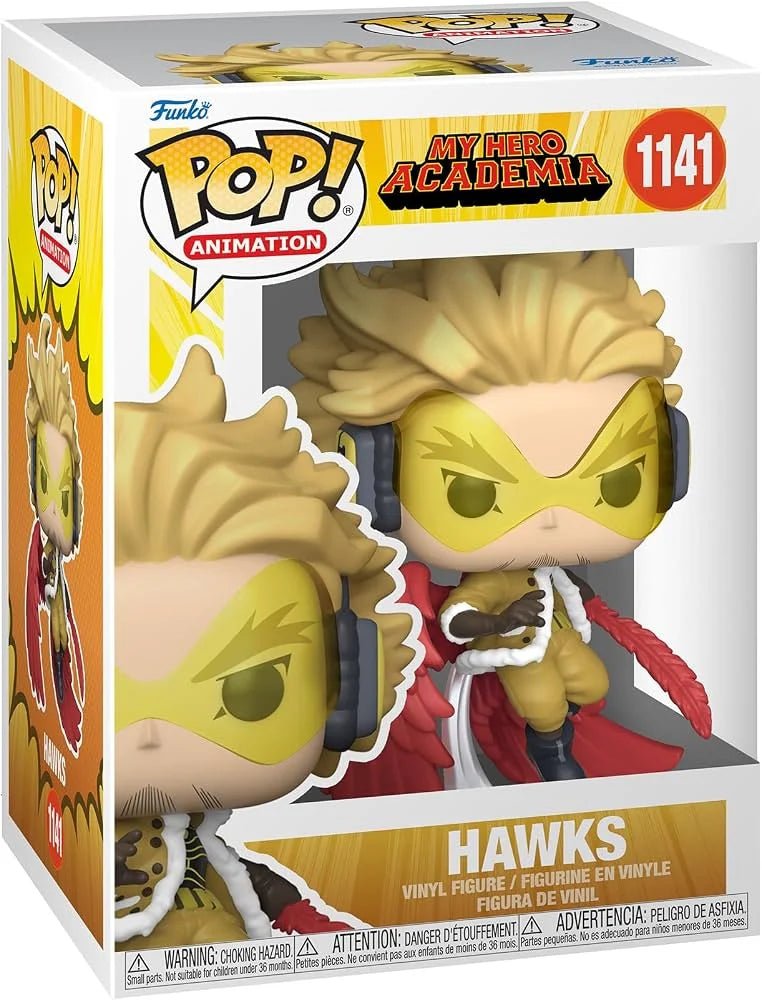 Funko Pop! Animation: My Hero Academia - Hawks (#1141) collectible vinyl figure. by Speedy Comics on MYNTED