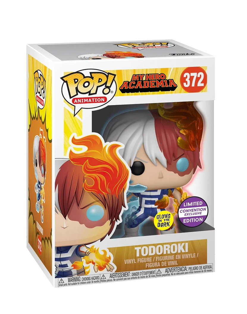Funko POP! Animation: My Hero Academia - Todoroki 372 (GLOW), Limited Convention Exclusive by POPs N Collectibles on MYNTED