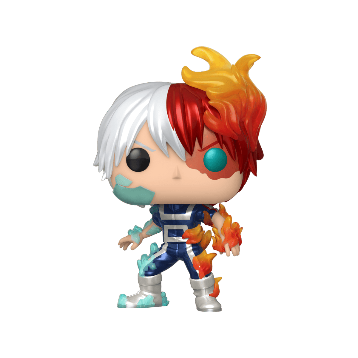 Funko POP! Animation: My Hero Academia - Todoroki 372 (Metallic), Box Warehouse Exclusive by POPs N Collectibles on MYNTED
