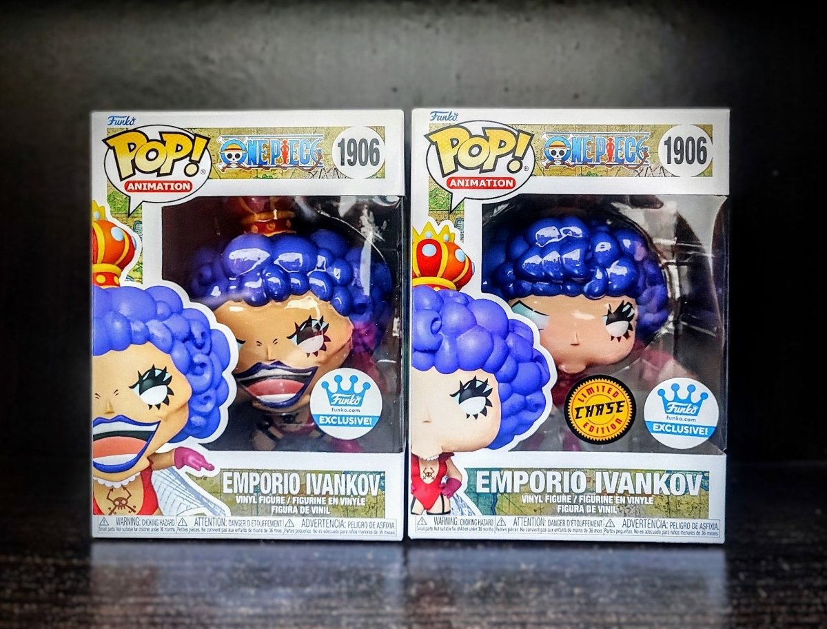 Funko POP! Animation: One Piece - Emporio Ivankov 1906 Chase Bundle, Funko Shop Exclusive Sticker by POPs N Collectibles on MYNTED