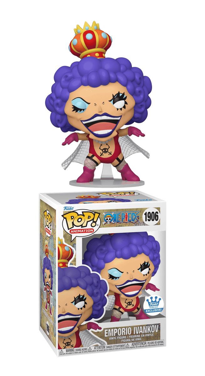 Funko POP! Animation: One Piece - Emporio Ivankov (common) 1906 - Funko Shop Exclusive Sticker by POPs N Collectibles on MYNTED