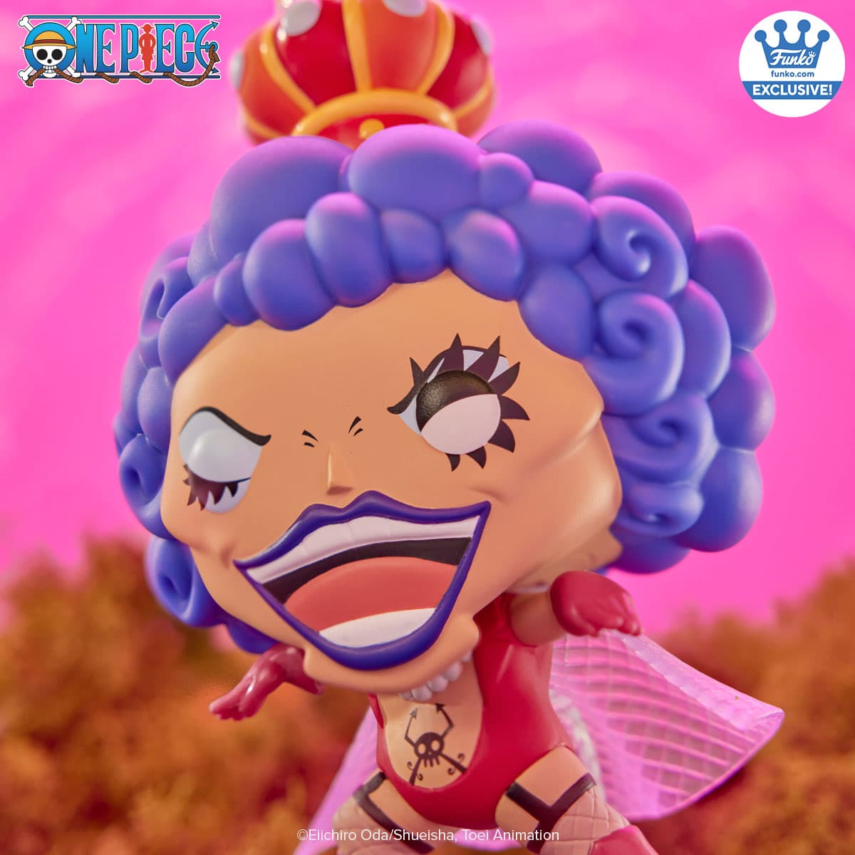 Funko POP! Animation: One Piece - Emporio Ivankov (common) 1906 - Funko Shop Exclusive Sticker by POPs N Collectibles on MYNTED