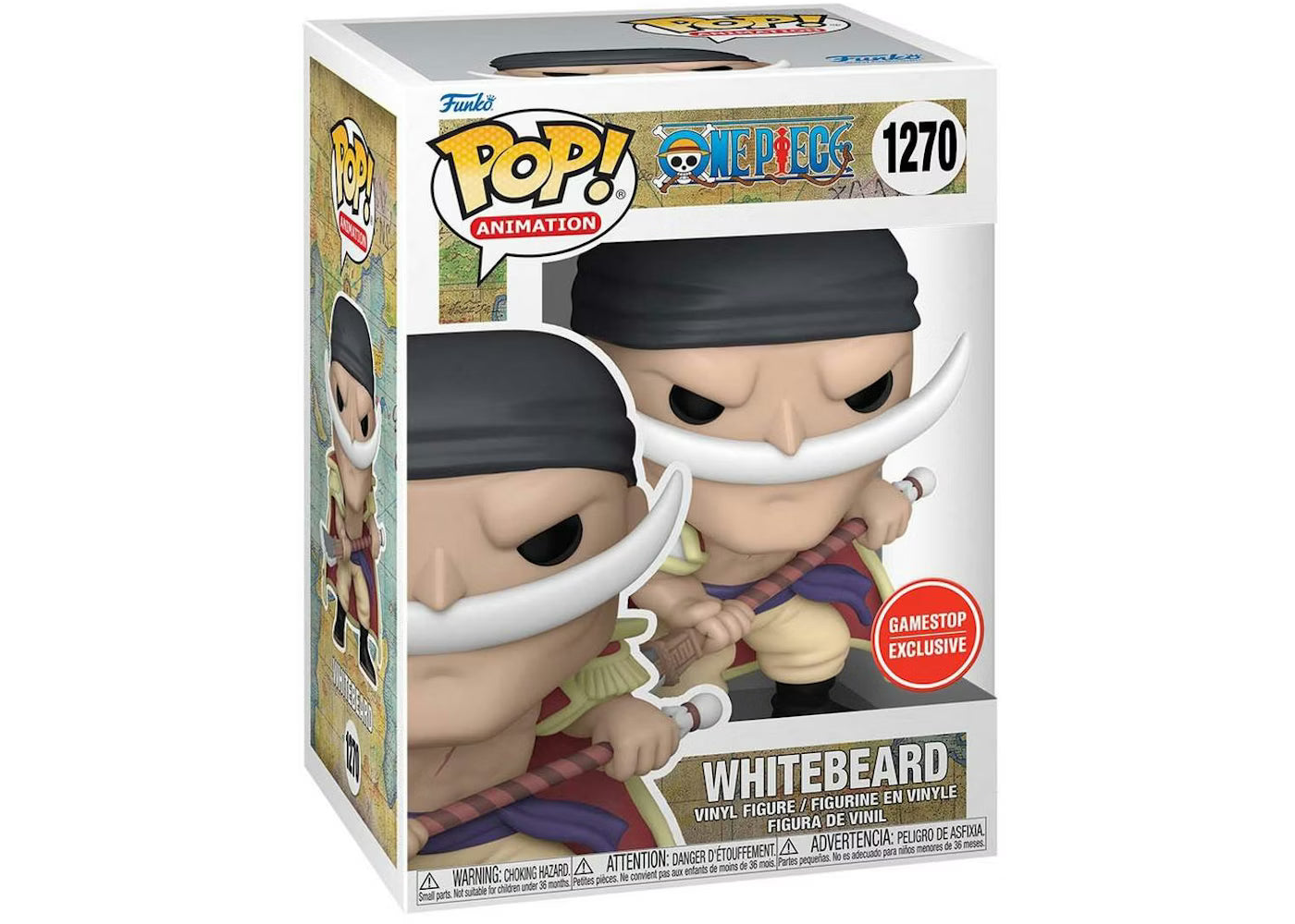 #1270 One Piece Whitebeard Bundle (Common) Gamestop Exclusive
