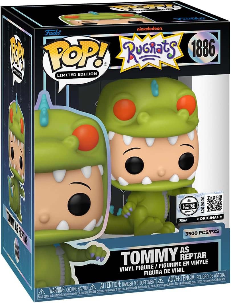 Funko POP! Animation: Rugrats - Tommy as Reptar LE 3500 Pieces, Royalty Limited Edition by POPs N Collectibles on MYNTED