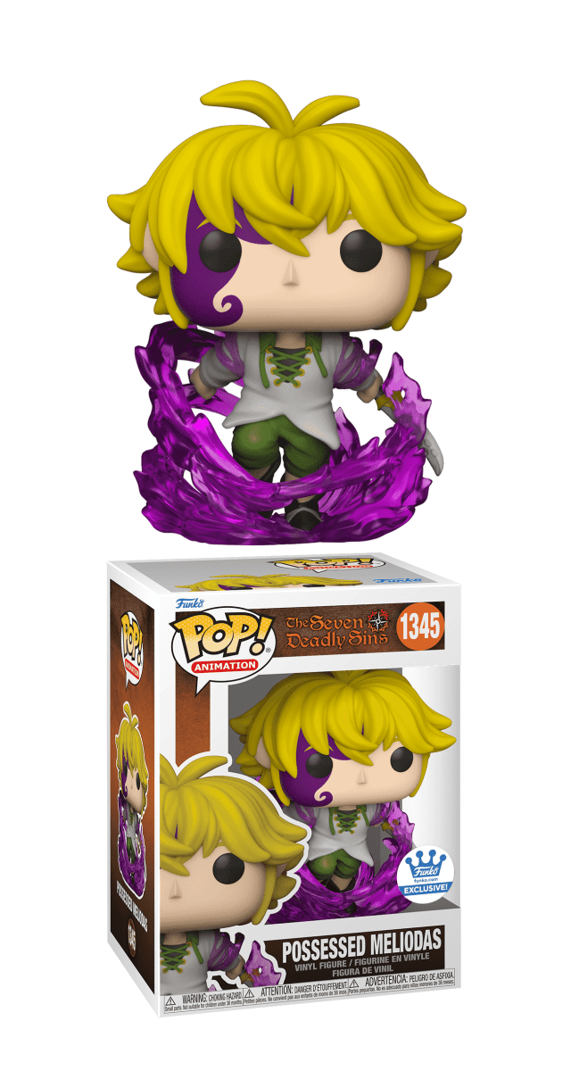 Funko POP! Animation: Seven Deadly Sins - Possessed Meliodas 1345, Funko Shop Exclusive by POPs N Collectibles on MYNTED