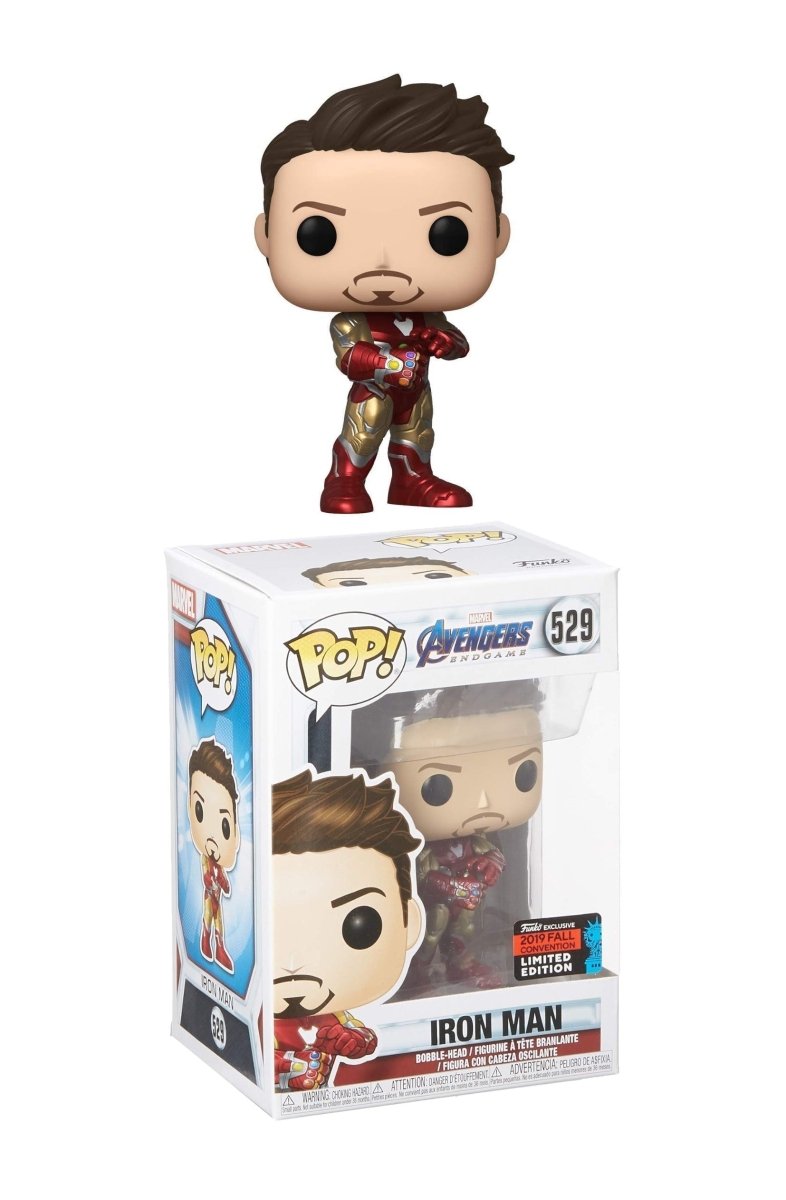 Funko Pop! Avengers Endgame: Iron Man with Gautlet 529 - Funko Exclusive 2019 Fall Convention Limited Edition by POPs N Collectibles on MYNTED