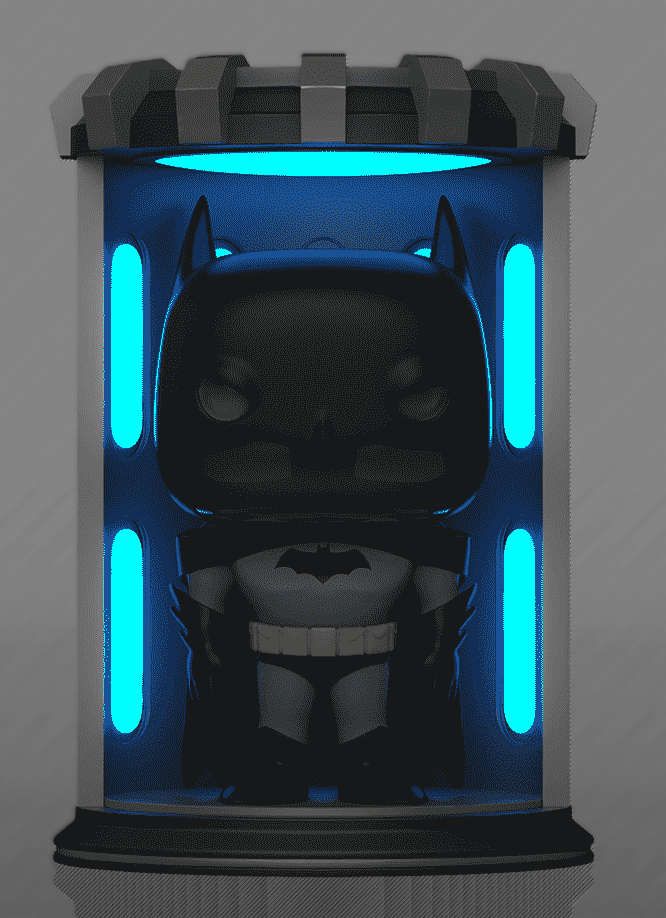 Funko POP! Batman (Glow) 307, 5000 Pieces Ultra NFT Digital LE Limited Edition Exclusive by POPs N Collectibles on MYNTED