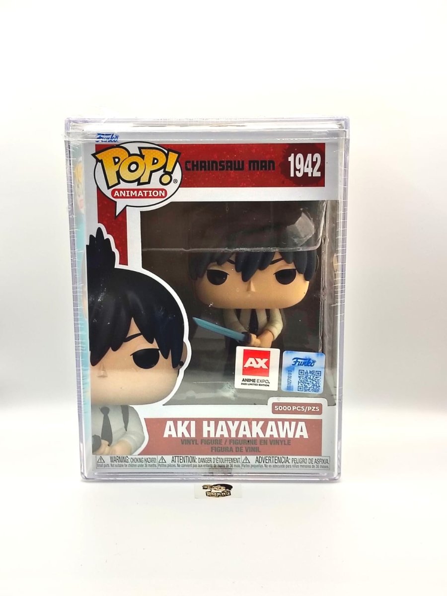 Funko Pop! Chainsaw Man - Aki Hayakawa 1942 LE5000 Anime Expo Con Exclusive by Lmerj Collects on MYNTED