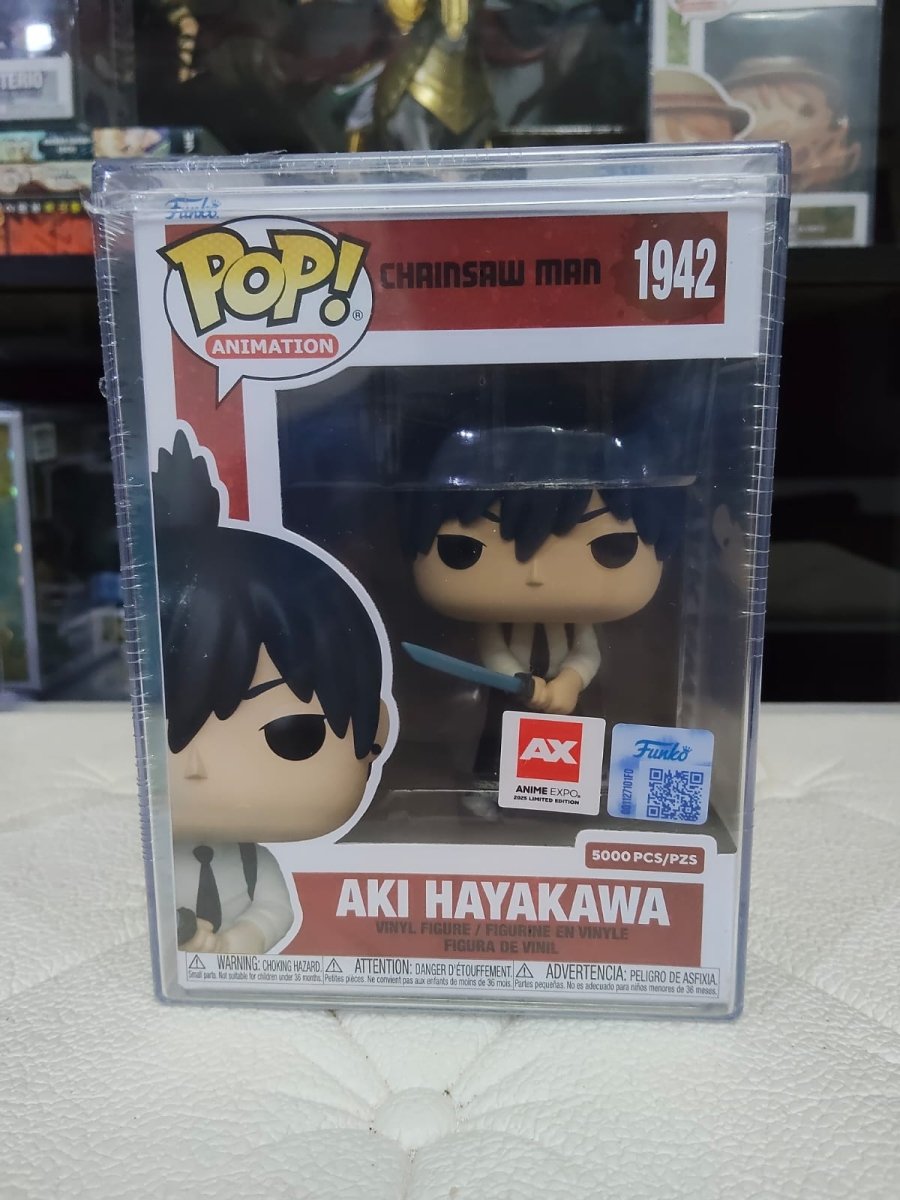 Funko Pop! Chainsaw Man - Aki Hayakawa 1942 LE5000 Anime Expo Con Exclusive by Lmerj Collects on MYNTED