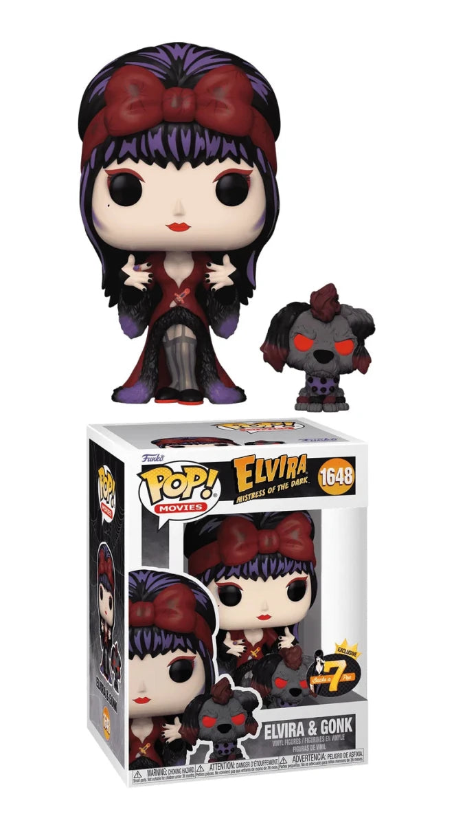 Funko POP! Elvira Mistress of the Dark & Gonk #1648 7bucksapop Exclusive by POPs N Collectibles on MYNTED