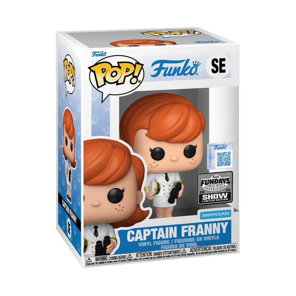 Funko Pop! Fundays Experience Show: Limited Edition - Captain Franny SE, LE 2500 Pcs by POPs N Collectibles on MYNTED
