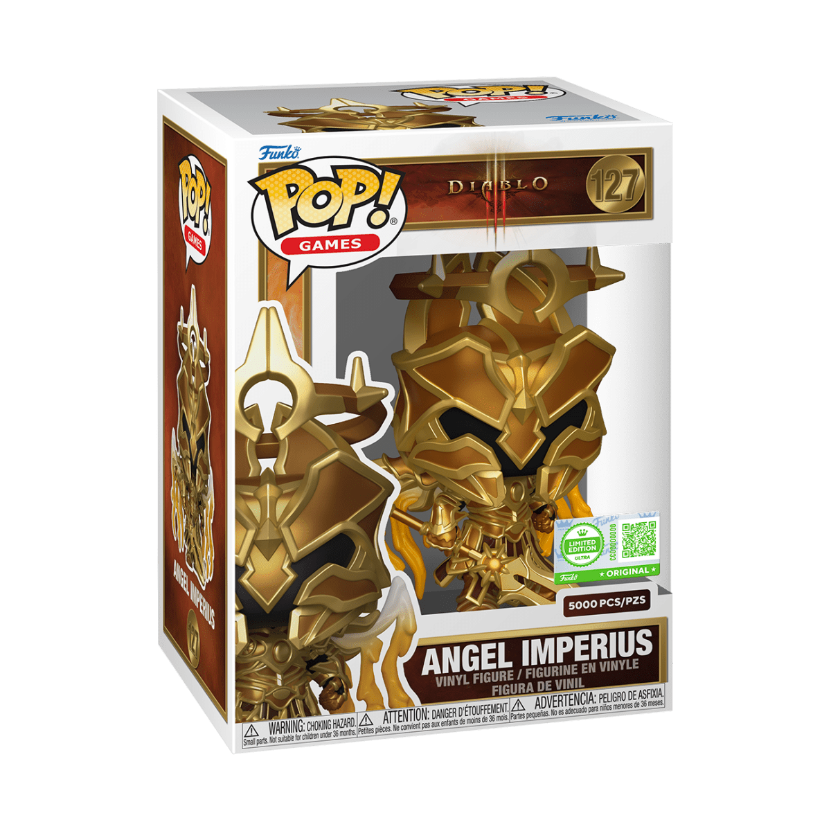 Funko POP! Games Diablo 3 Angel Imperius, 5000 Pieces Limited Edition Ultra Vinyl Figure by POPs N Collectibles on MYNTED