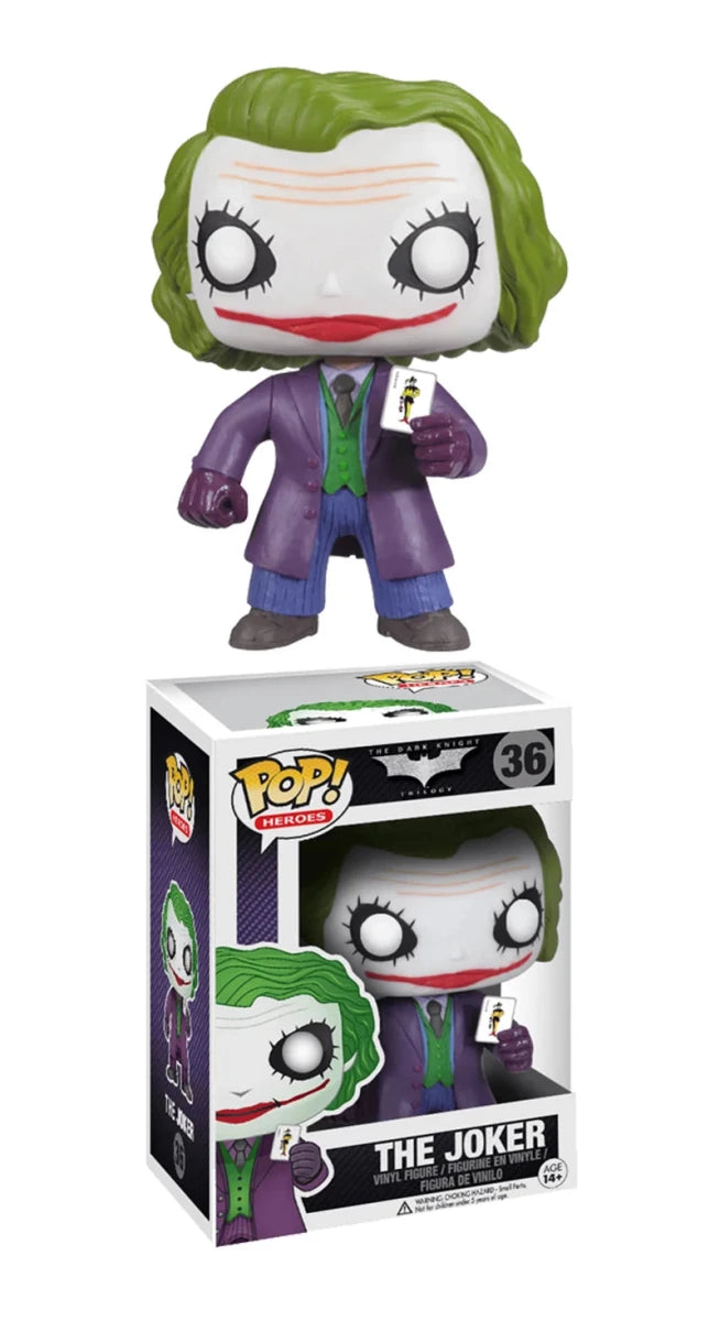 Funko Pop! Heroes : The Dark Night Trilogy - The Joker #36 by POPs N Collectibles on MYNTED
