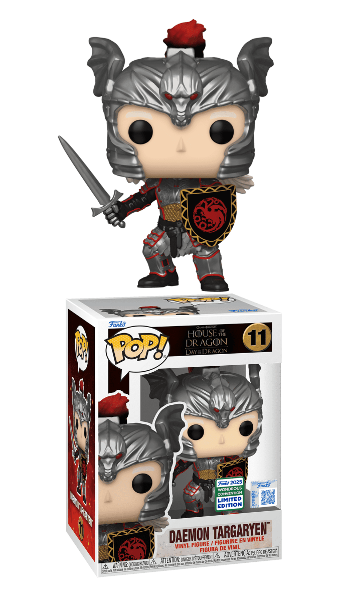 Funko POP! House of the Dragon - Daemon Targaryen (Targaryen Armor) 11, Limited Edition by POPs N Collectibles on MYNTED