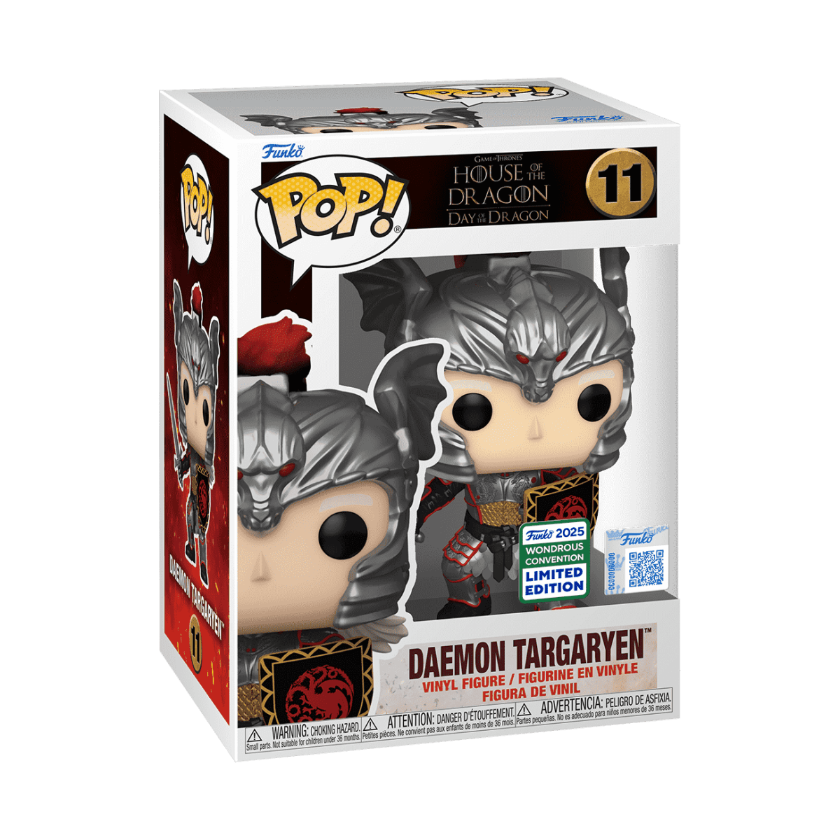 Funko POP! House of the Dragon - Daemon Targaryen (Targaryen Armor) 11, Limited Edition by POPs N Collectibles on MYNTED