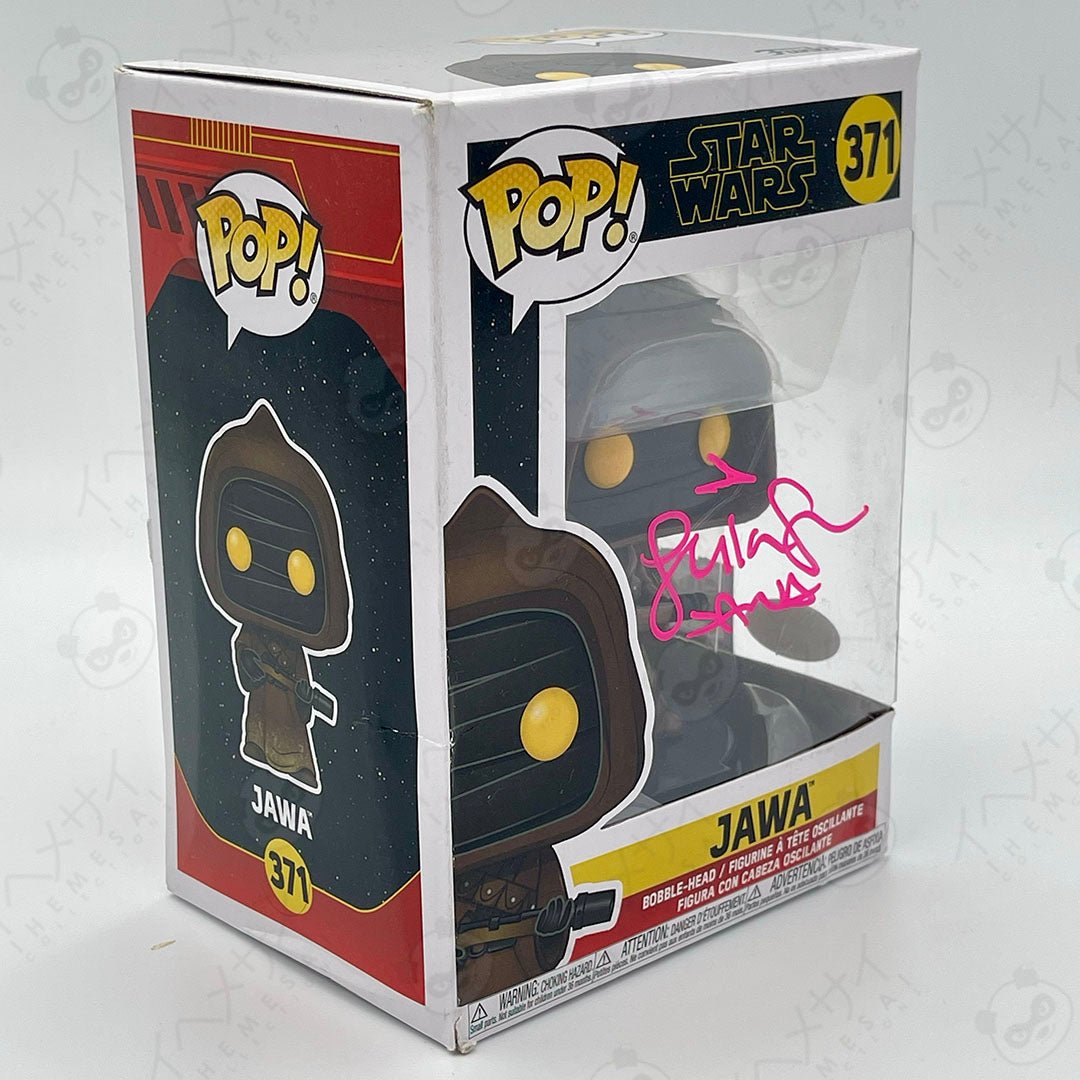 Funko Pop Jawa 371 Star Wars Signed Leilani Shiu JSA HIT Certified by Ihemesai Collections on MYNTED