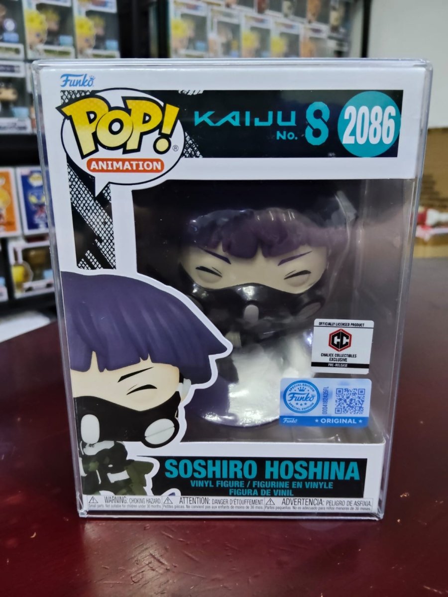 Funko Pop! Kaiju No.8: Soshiro Hoshina 2086 Pre Release Chalice Exclusive by Lmerj Collects on MYNTED