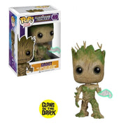 Funko POP! Marvel - Groot (Glow) 49, Lootcrate Exclusive by POPs N Collectibles on MYNTED