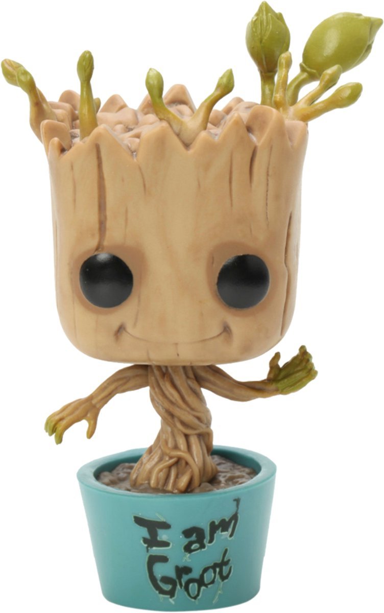 Funko POP! Marvel: Guardians of the Galaxy - Groot 65, Blue Pot by POPs N Collectibles on MYNTED