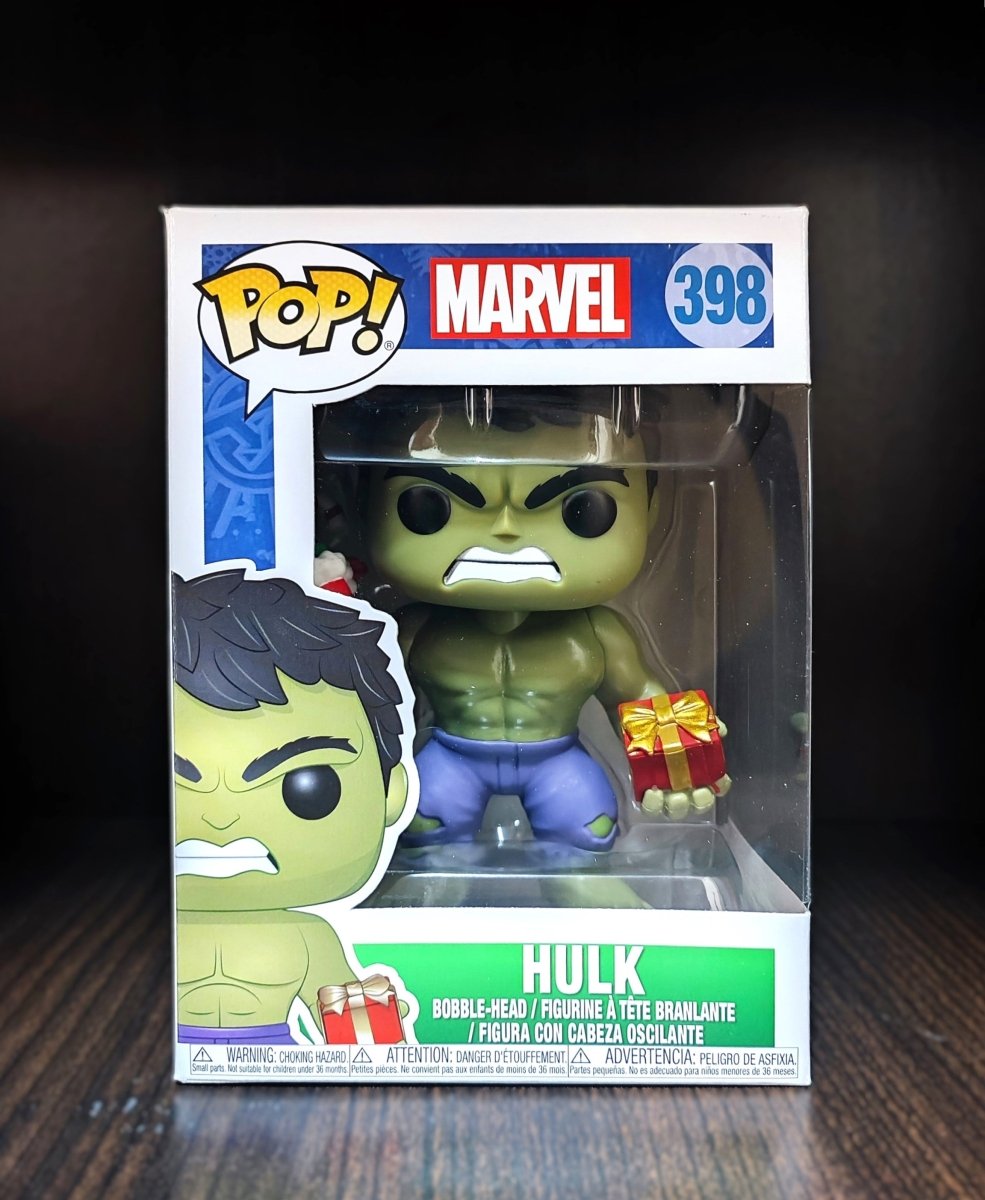 Funko POP! Marvel: Hulk with Presents 398, Holiday Theme by POPs N Collectibles on MYNTED