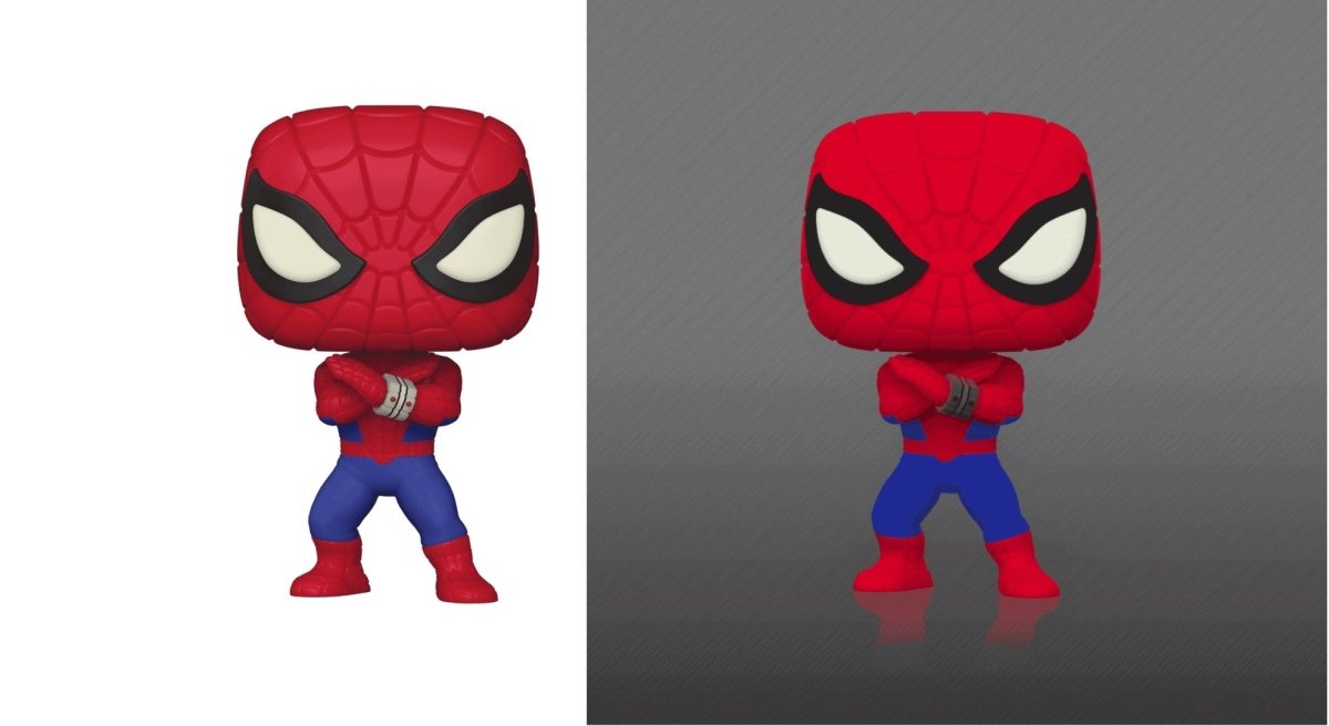 Funko POP! Marvel: Spider - Man 932 Japanese TV Series (Chase Bundle), PX Previews Exclusive Sticker by POPs N Collectibles on MYNTED