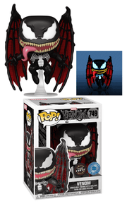 Funko POP! Marvel - Winged Venom (Chase Glow) 749, POP in a Box Exclusive by POPs N Collectibles on MYNTED