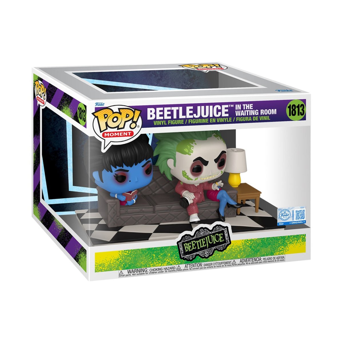 Funko POP! Moment - Beetlejuice in the Waiting Room 1813, Special Edition Exclusive by POPs N Collectibles on MYNTED