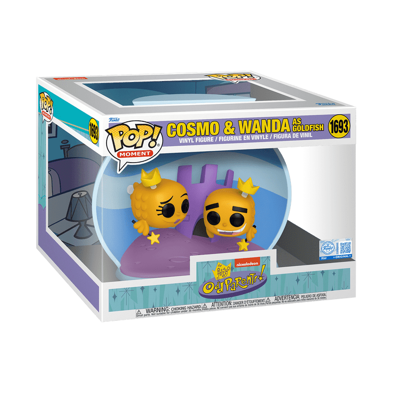 Funko Pop! Moment - Nickelodeon Fairly Odd Parents: Cosmo And Wanda as Goldfish 169, Funko Moments by POPs N Collectibles on MYNTED