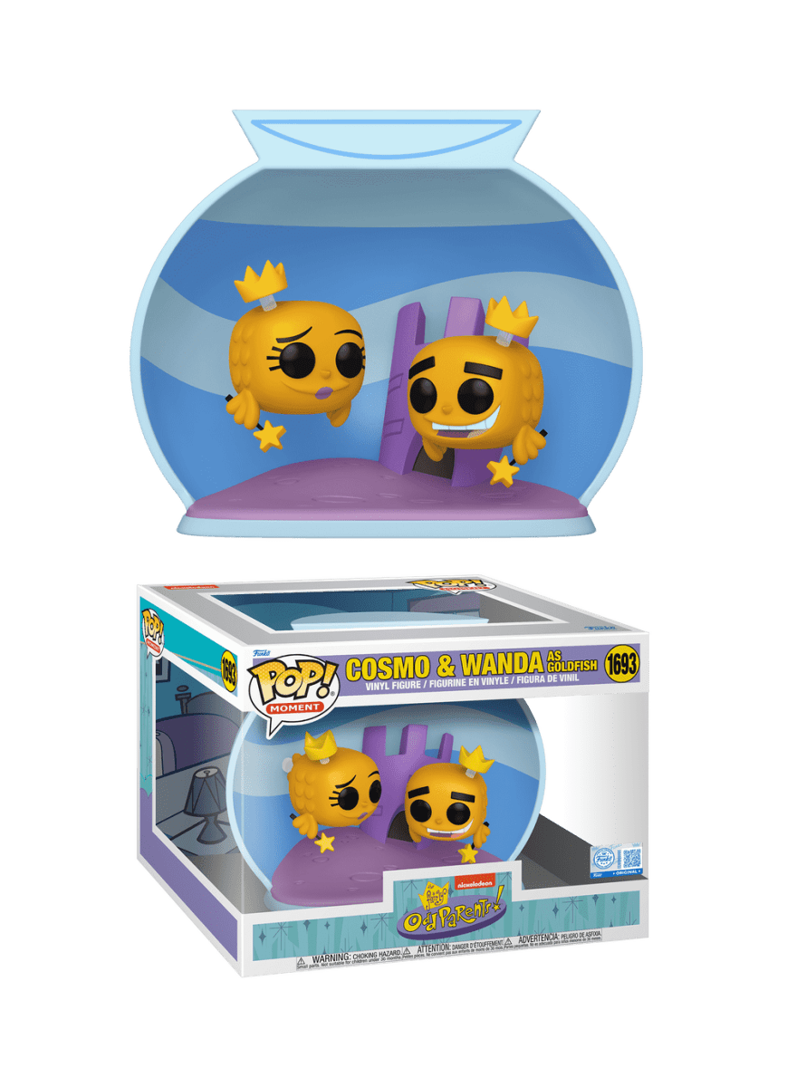 Funko Pop! Moment - Nickelodeon Fairly Odd Parents: Cosmo And Wanda as Goldfish 169, Funko Moments by POPs N Collectibles on MYNTED