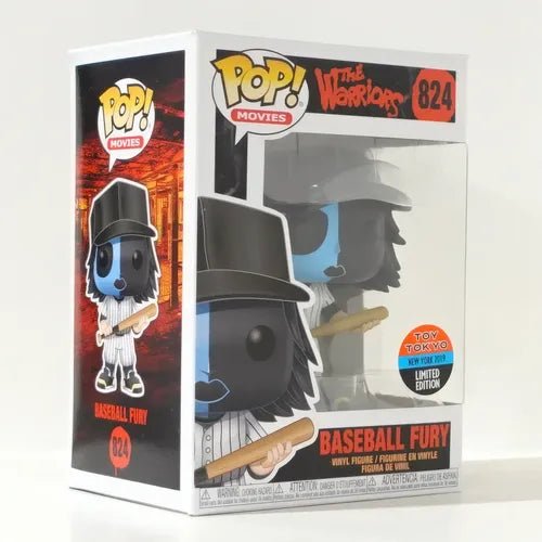 Funko Pop! Movies: The Warriors - Baseball Fury (Blue) #824 vinyl figure featuring the rare Toy Tokyo New York Comic Con 2019 exclusive sticker. by Speedy Comics on MYNTED