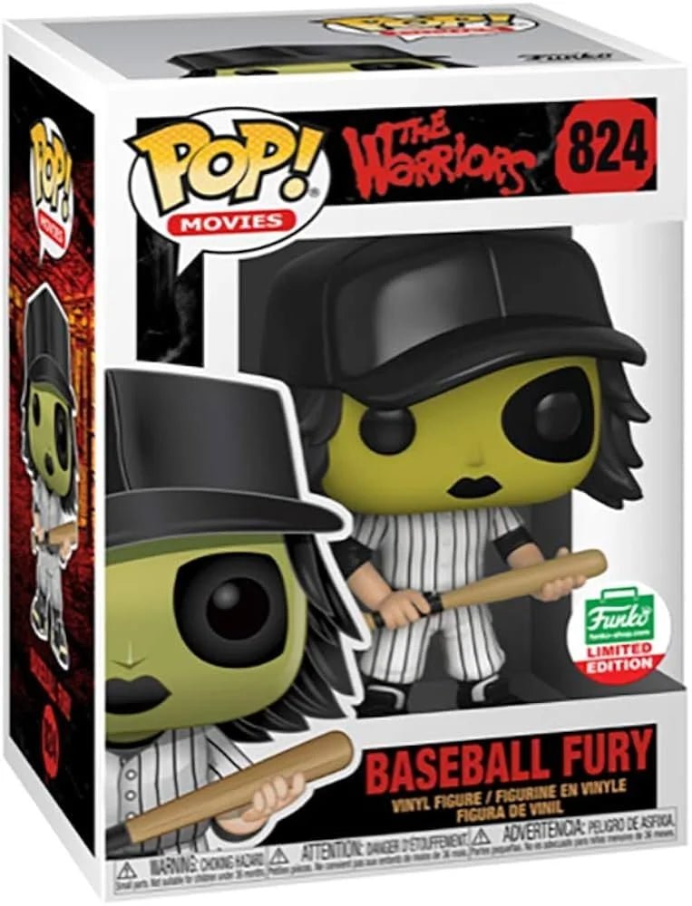 Funko Pop! Movies: The Warriors - Baseball Fury (Green) #824, a 2019 Funko Shop limited-edition exclusive by Speedy Comics on MYNTED