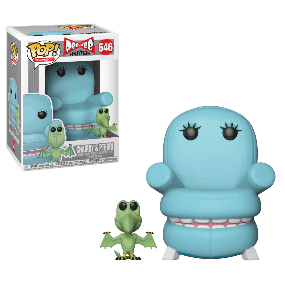 Funko POP! Pee - Wee Herman - Chairry & Pterri 646, Vaulted by POPs N Collectibles on MYNTED