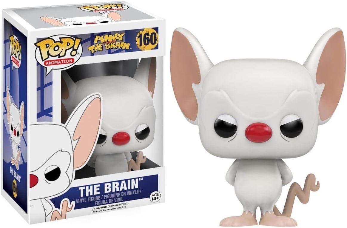 Funko POP! Pinky and The Brain - The Brain 160 by POPs N Collectibles on MYNTED