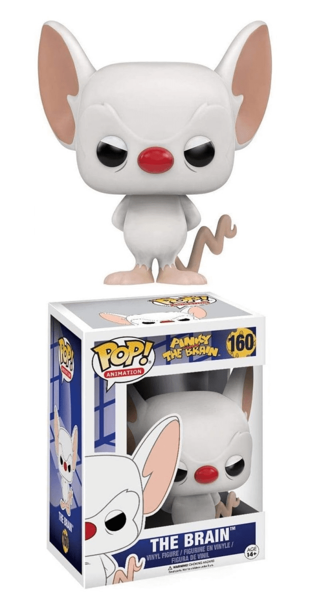Funko POP! Pinky and The Brain - The Brain 160 by POPs N Collectibles on MYNTED