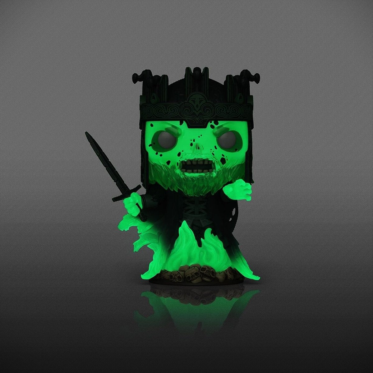 Funko POP! Plus: Movies Lord of the Rings (LOTR) - Dunharrow King 1770, Glow in the Dark, 9500 Pieces Limited Edition by POPs N Collectibles on MYNTED