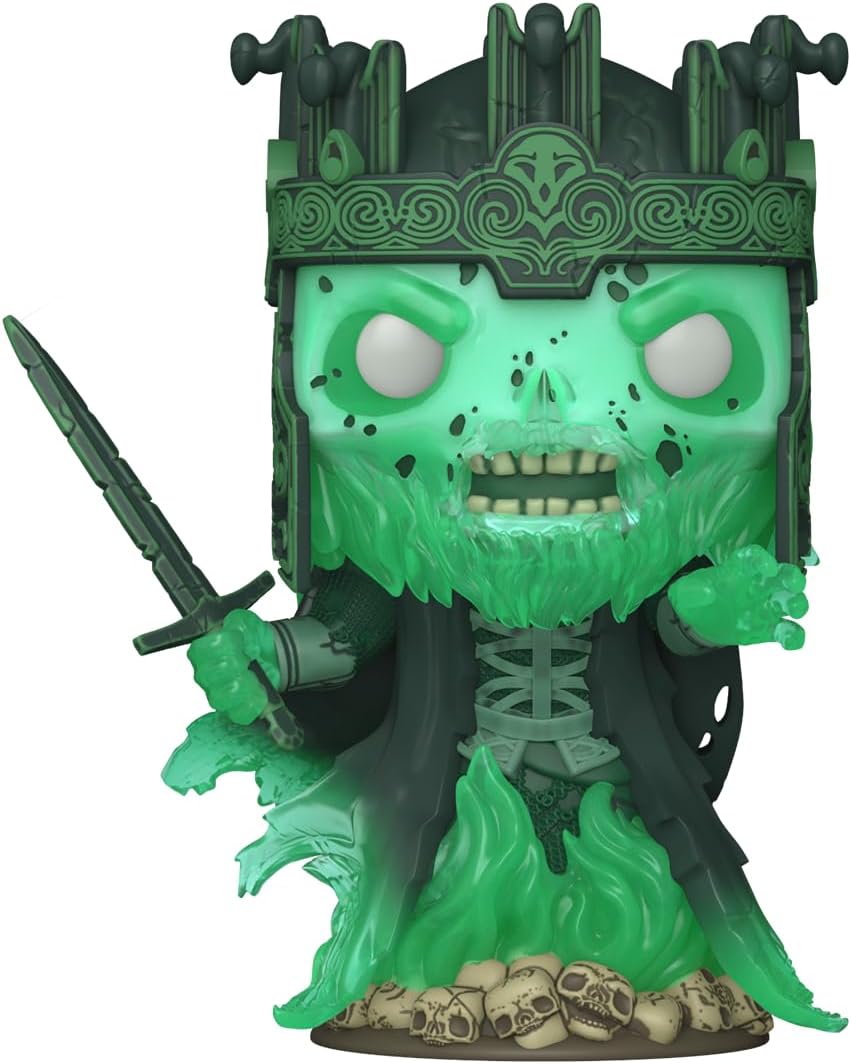 Funko POP! Plus: Movies Lord of the Rings (LOTR) - Dunharrow King 1770, Glow in the Dark, 9500 Pieces Limited Edition by POPs N Collectibles on MYNTED