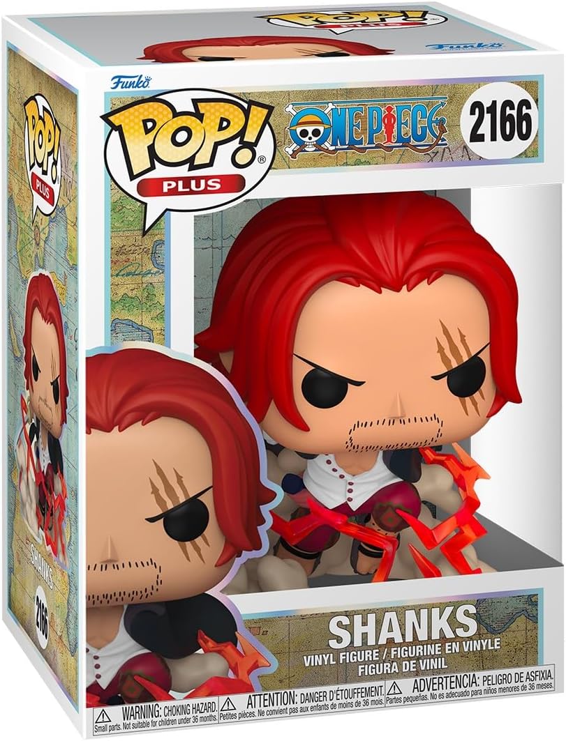 Funko POP! Plus: One Piece - Shanks - Collectable Vinyl Figure - by Flitit Megastore on MYNTED