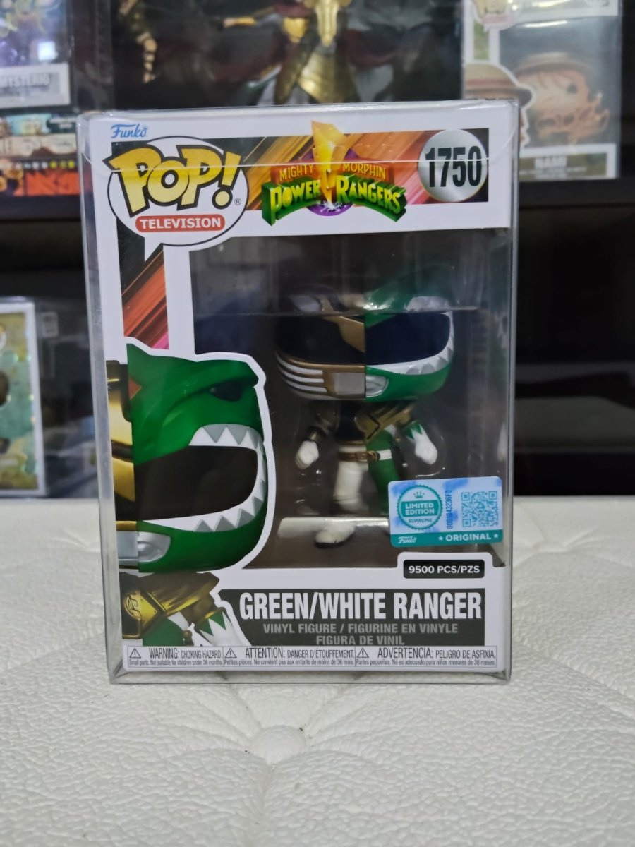 Funko Pop! Power Rangers - Green/White Ranger 1750 LE9500 by Lmerj Collects on MYNTED