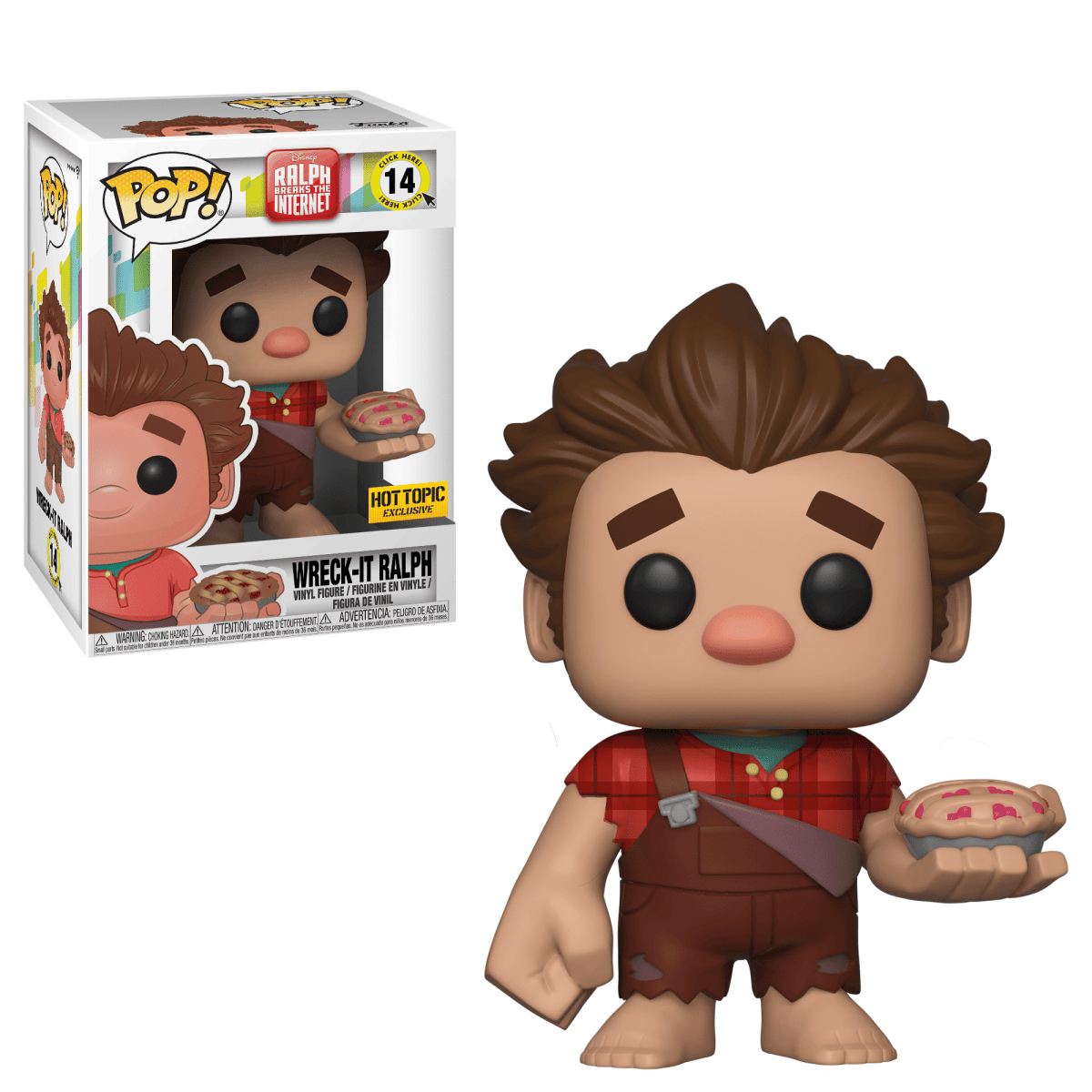 Funko POP! Ralph Breaks the Internet - Wreck IT Ralph 14, Hottopic Exclusive by POPs N Collectibles on MYNTED
