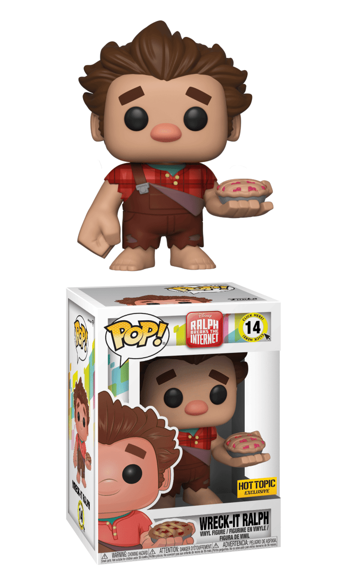 Funko POP! Ralph Breaks the Internet - Wreck IT Ralph 14, Hottopic Exclusive by POPs N Collectibles on MYNTED