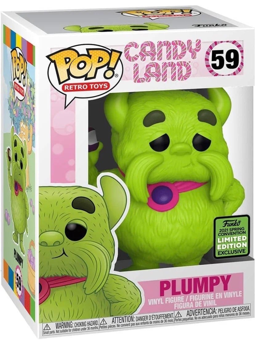 Funko Pop! Retro Toys #59: Candy Land - Plumpy vinyl figure from the 2021 Spring Convention Limited Edition Exclusive by Speedy Comics on MYNTED