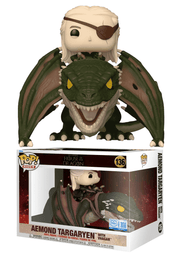Funko POP! Rides - Aemond Targaryen with Vhagar 136, Special Edition Exclusive by POPs N Collectibles on MYNTED