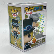 Funko Pop Sabo 922 One Piece Double Signed JVA JSA HIT Certified by Ihemesai Collections on MYNTED