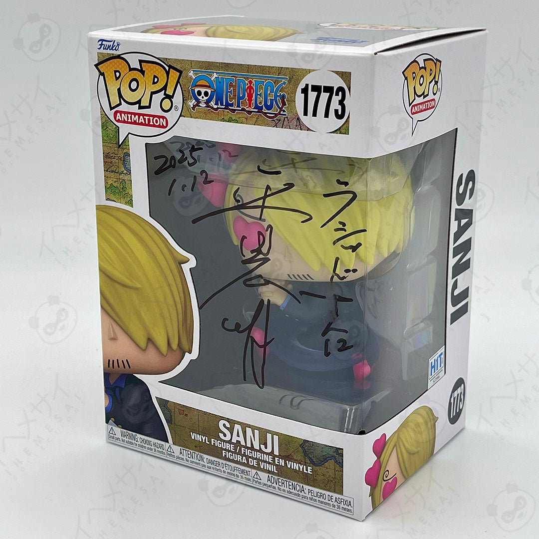 Funko Pop Sanji 1773 One Piece Autographed Signed Figure by Ihemesai Collections on MYNTED