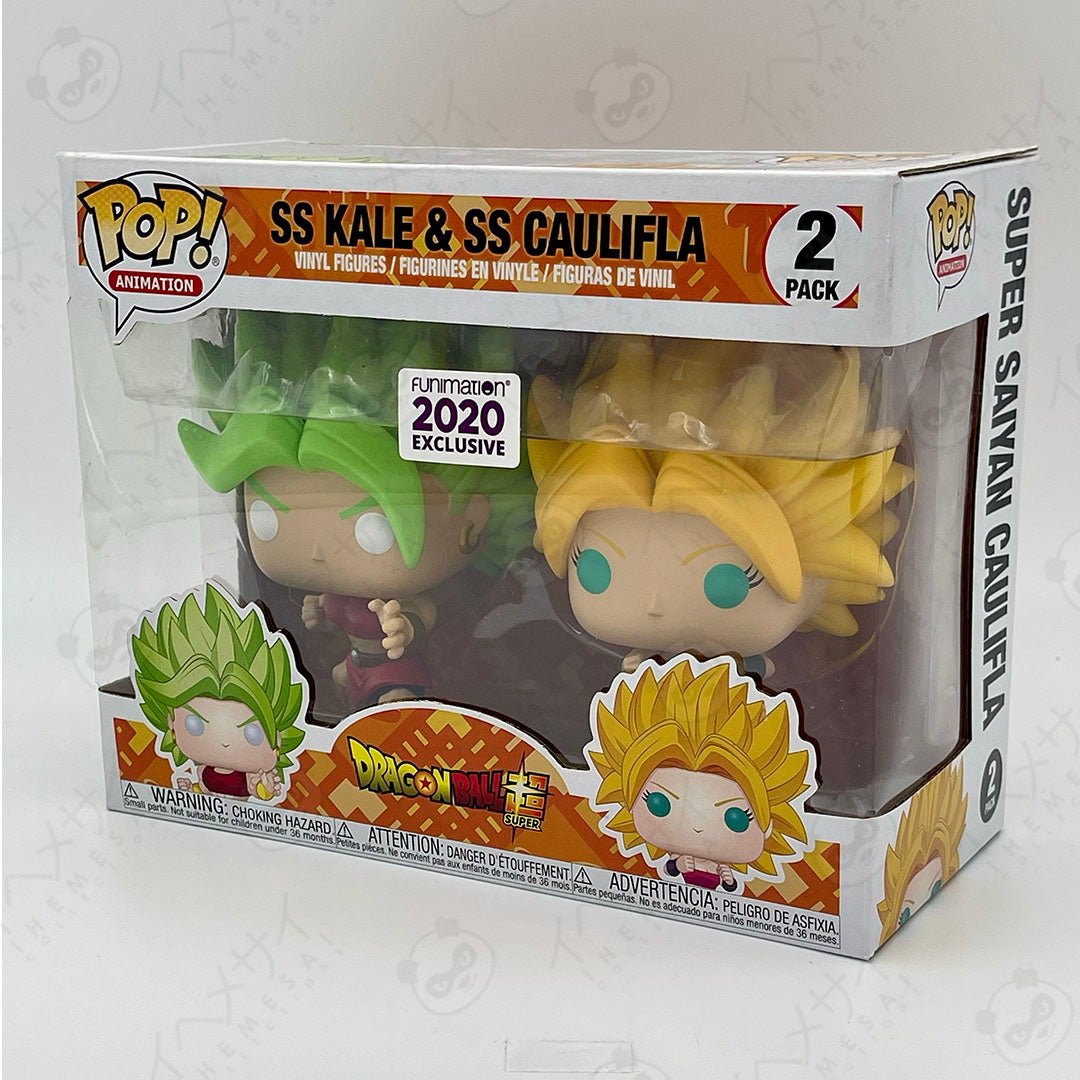 Funko Pop SS Kale & SS Caulifla 2 - Pack Funimation 2020 Exclusive Dragon Ball Super by Ihemesai Collections on MYNTED