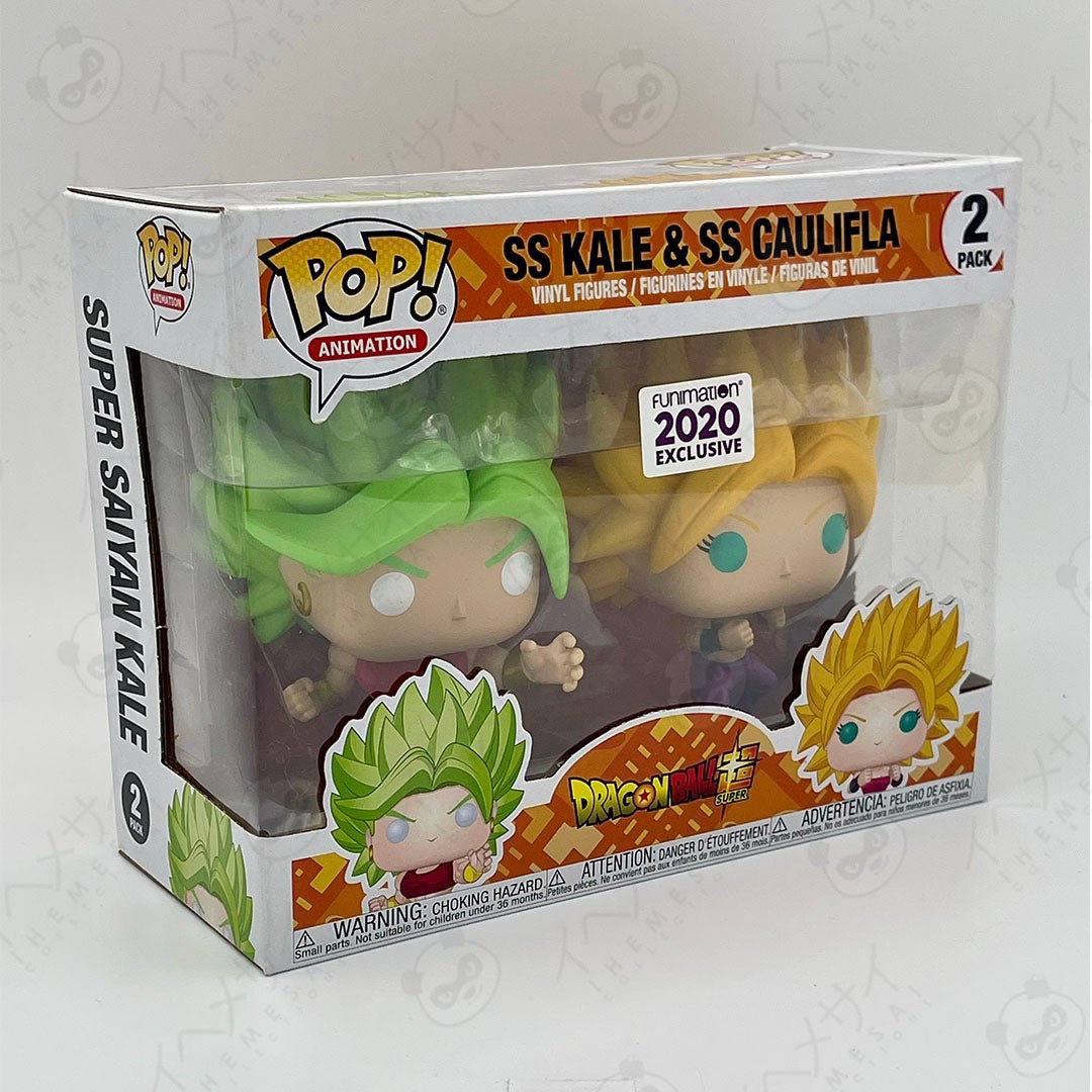 Funko Pop SS Kale & SS Caulifla 2 - Pack Funimation 2020 Exclusive Dragon Ball Super by Ihemesai Collections on MYNTED