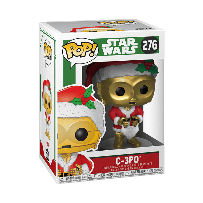 فونكو بوب! حرب النجوم: C-3PO (سانتا) #276، موضوع العطلات