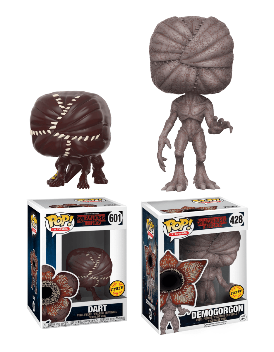 Funko POP! Stranger Things - Dart 601 & Demogorgon 428, Chase Bundle by POPs N Collectibles on MYNTED